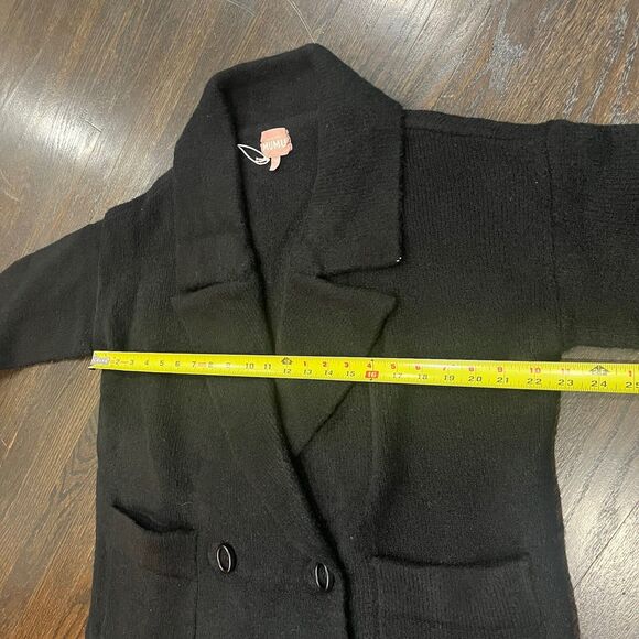 Show Me Your MuMu Sweater Women’s Medium Melrose Jacket Black Knit Duster - Picture 10 of 10